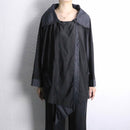 asymmetry switching cardigan