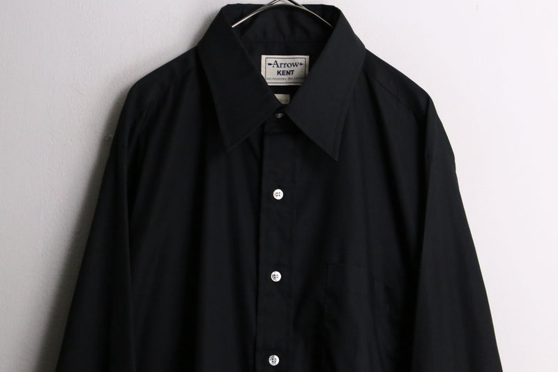 70’s "Arrow" black dress shirt