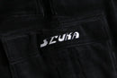 "STUKA"black × yellow wide pants