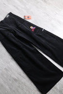 "STUKA"black × yellow wide pants