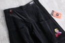 "STUKA"black × yellow wide pants