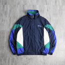 90s “GIVENCHY”color block nylon jacket