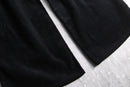"STUKA"black × yellow wide pants