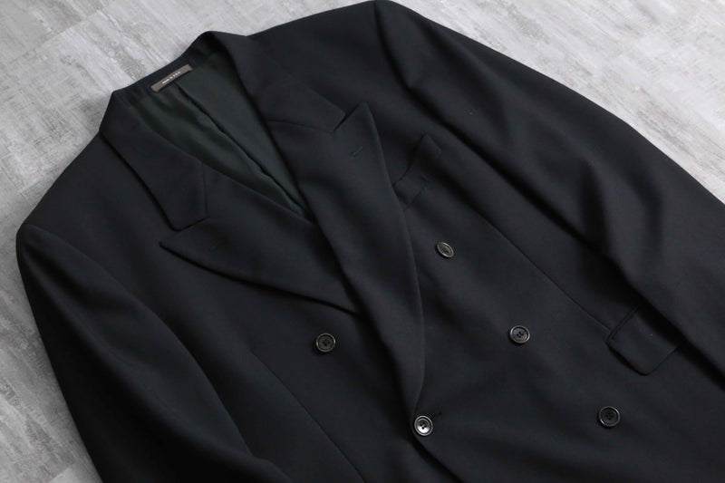1990s Calvin Klein 6B double breasted tailored jacket