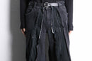 ''Re:make'' wide black denim pants