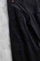 "STUKA"black × yellow wide pants