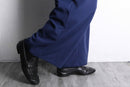 blue 2tuck wide straight easy pants