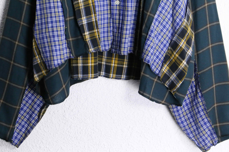 ”Re:make”  asymmetry docking shirt hoodie