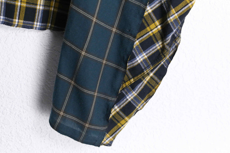 ”Re:make”  asymmetry docking shirt hoodie