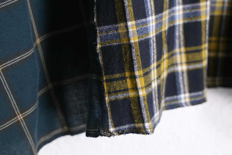 ”Re:make”  asymmetry docking shirt hoodie