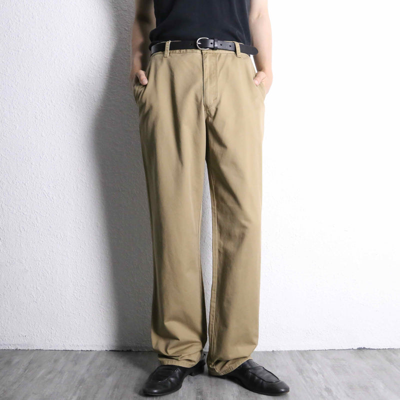 パンツ Burberry Straight pants BURBERRY LONDON” sand beige cotton twill straight pants