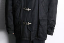 "schott" black fireman jacket