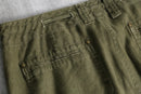 2000s olive linen baggy easy pants