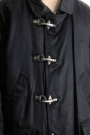 "schott" black fireman jacket