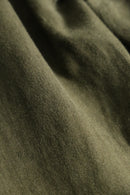 2000s olive linen baggy easy pants