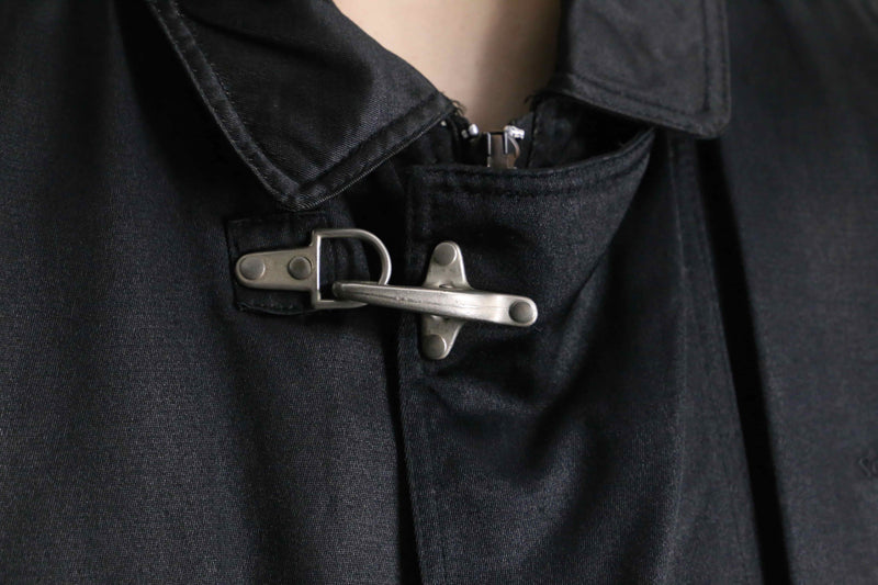 "schott" black fireman jacket