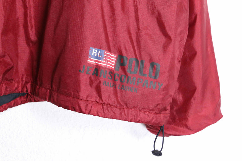 1990s-00s Polo Jeans puffer nylon anorak parka