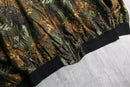 feline mix pattern silk blouso￼