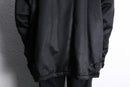 "schott" black fireman jacket