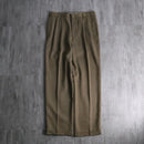 1990s 2tuck rayon wide slacks