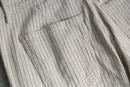 2000s stripe denim baggy pants
