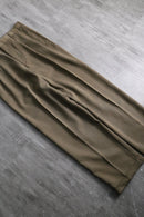 1990s 2tuck rayon wide slacks