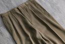1990s 2tuck rayon wide slacks
