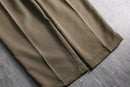 1990s 2tuck rayon wide slacks