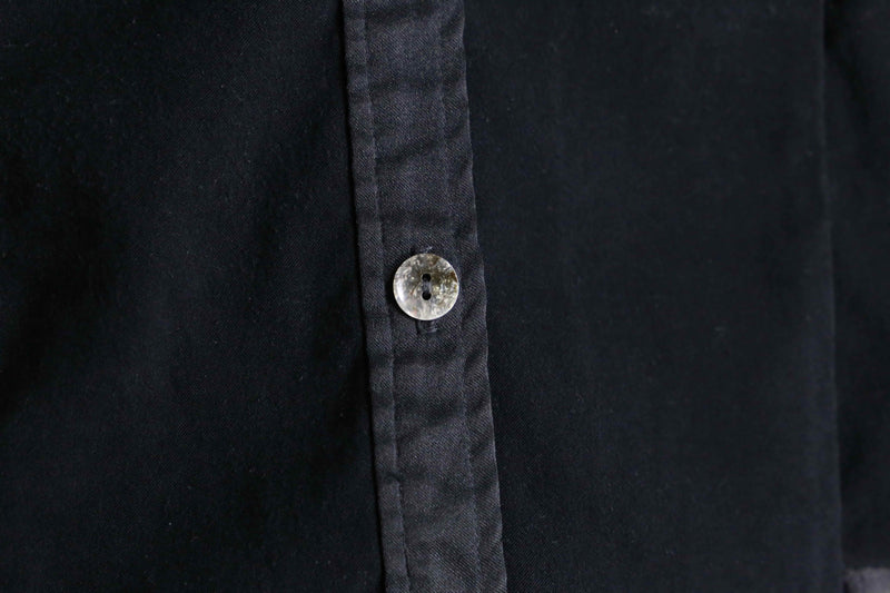 black color switch design poly shirt