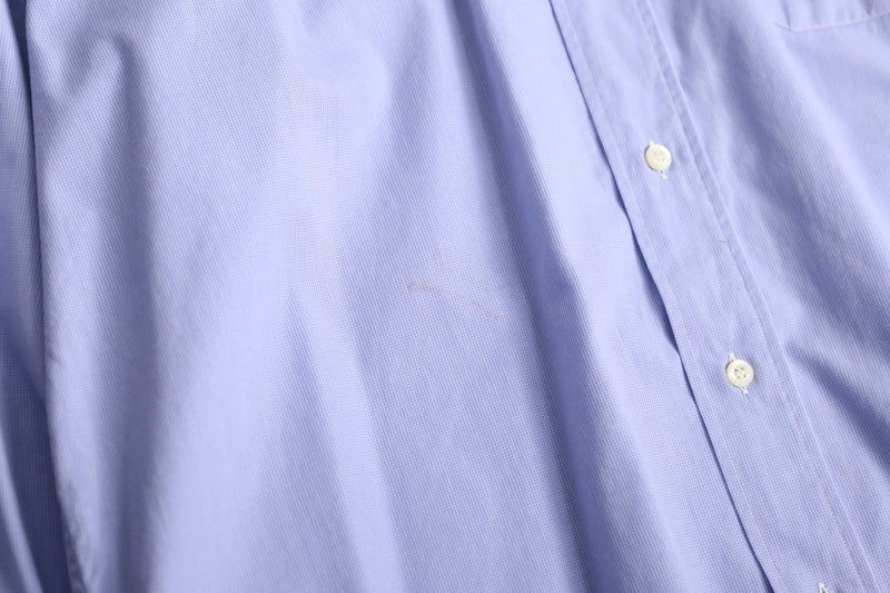 “Christian Dior” light blue cotton dress shirt