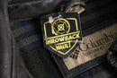 “COLUMBIA” dark brown real leather jacket