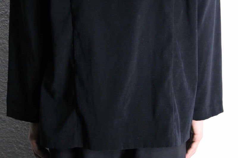 black color switch design poly shirt