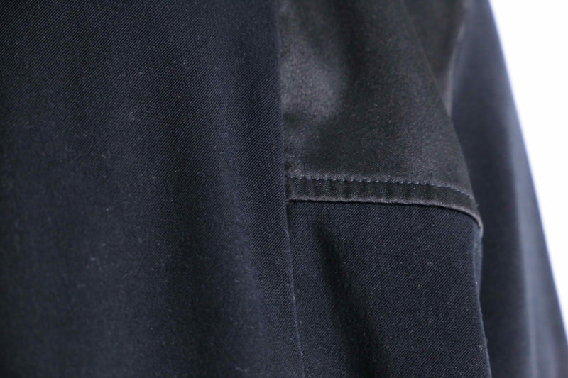 black color switch design poly shirt