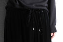 velours straight easy pants