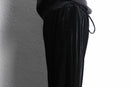 velours straight easy pants