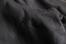 “COLUMBIA” dark brown real leather jacket