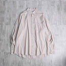 “MISSONI” multi color stripe dress shirt