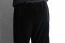 velours straight easy pants