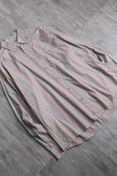 “MISSONI” multi color stripe dress shirt