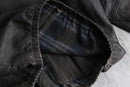 “COLUMBIA” dark brown real leather jacket