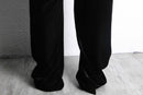 velours straight easy pants