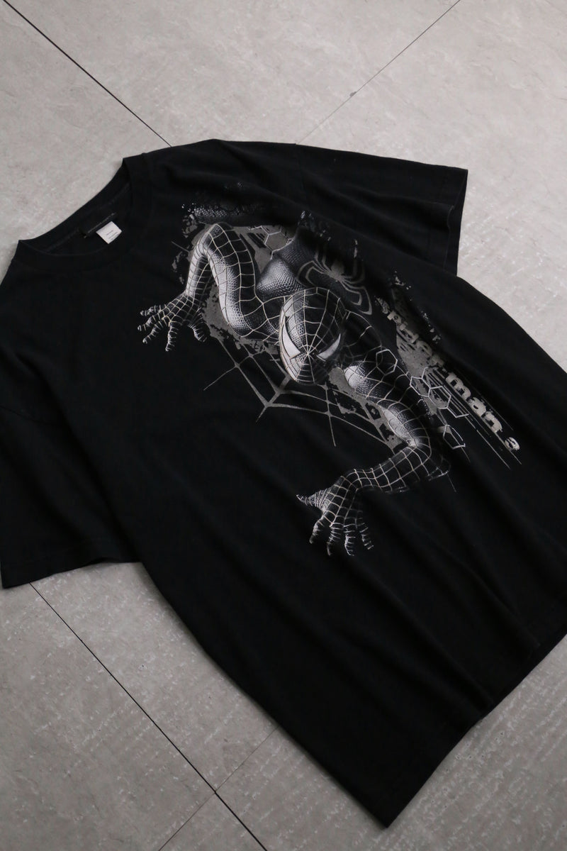 “SPIDER-MAN” monotone print tee