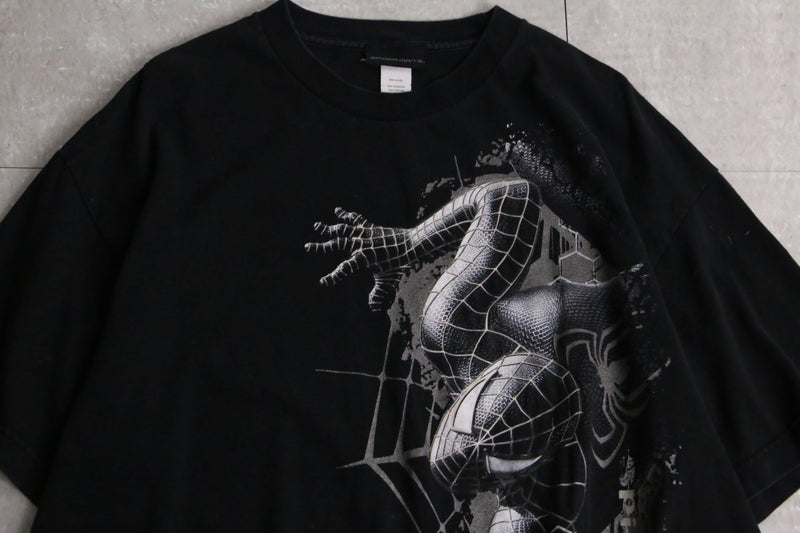 “SPIDER-MAN” monotone print tee