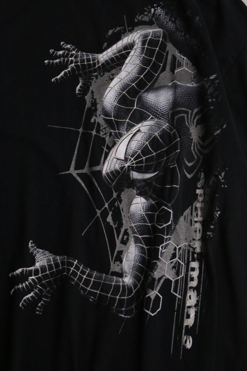 “SPIDER-MAN” monotone print tee