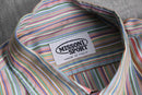 “MISSONI” multi color stripe dress shirt