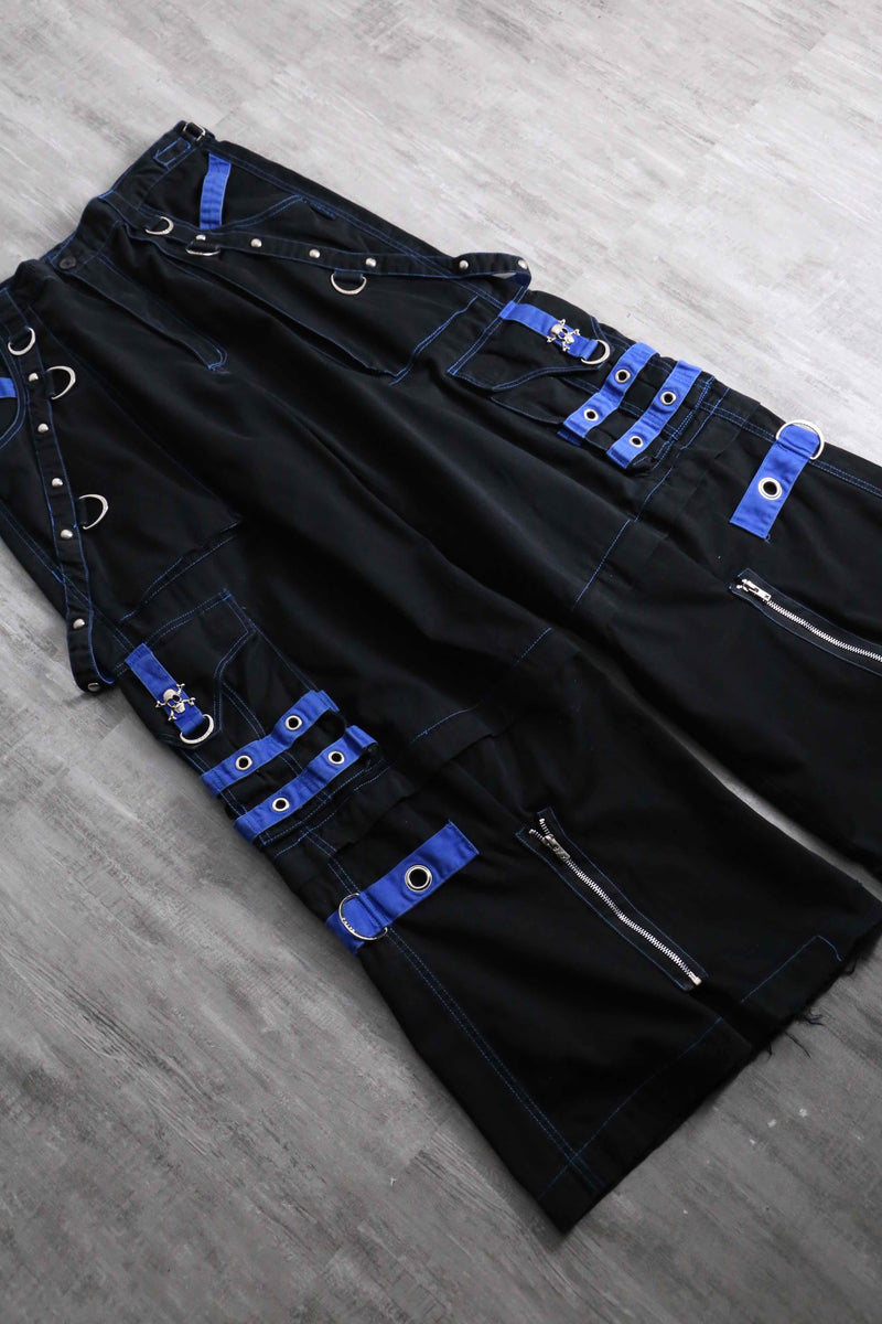 1990s TRIPP NYC bondage pants "electric Blue"