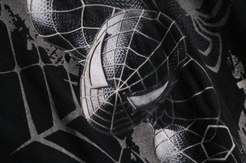 “SPIDER-MAN” monotone print tee