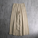 2000s wide baggy linen pants