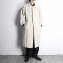 ivory linen sing coat