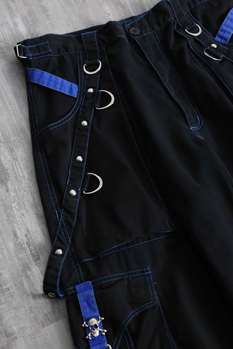1990s TRIPP NYC bondage pants "electric Blue"